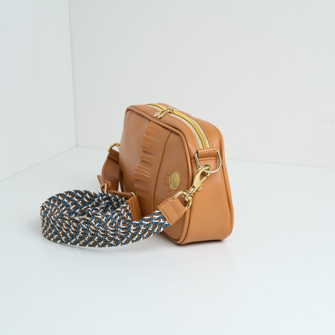 Umhängetasche Fleur – Draufsicht – Milla von Cosy